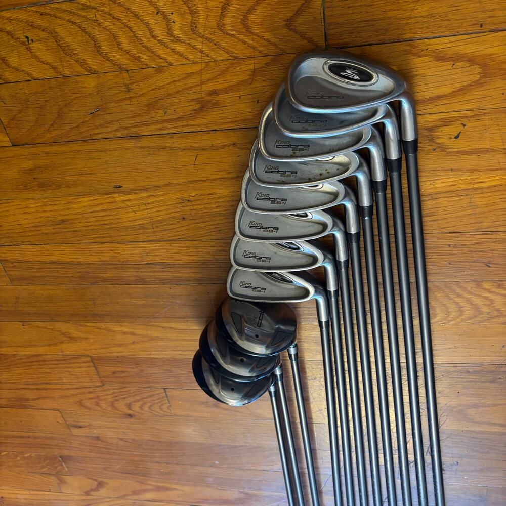 King Cobra SS-i Matrix Studio 64 5-9,P,55*,60* 5,7,9 Driver 7i=38" RH Golf Clubs